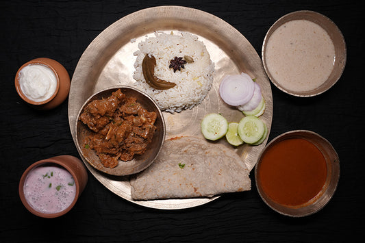 Kolhapuri Mutton Thali